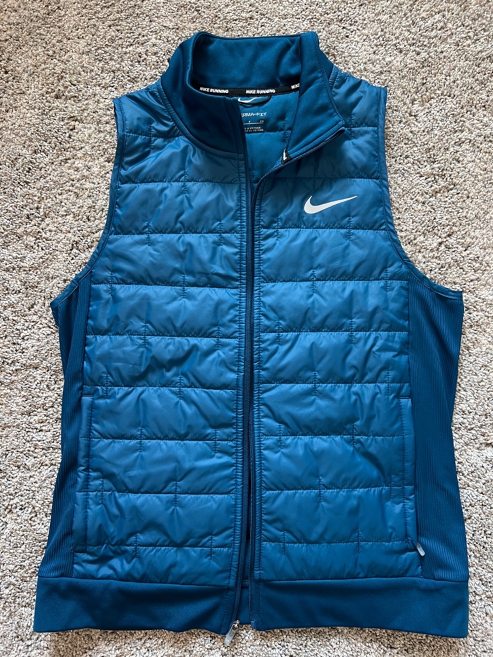 Nike Teal Quilted Vest